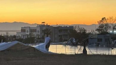 «Δεν επισκευάζεται! Θα το αντικαταστήσουμε» - Τεράστιες οι ζημιές από τον αέρα στο Basketball AirDome της Θεσσαλονίκης