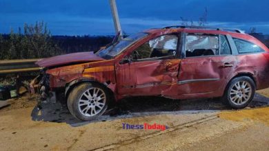 Τροχαίο με έναν νεκρό στην περιφερειακή οδό της Θεσσαλονίκης