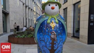 Δώδεκα χιονάνθρωποι συναντούν τα Χριστούγεννα στο Λονδίνο