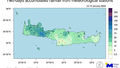 Κ. Λαγουβάρδος: Σημαντικές βροχές στη Δυτική Κρήτη το διήμερο Παρασκευής - Σαββάτου