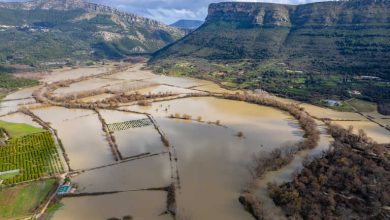 Ξεχείλισε ο ποταμός Καλαμάς στη Θεσπρωτία και «έπνιξε» τον κάμπο
