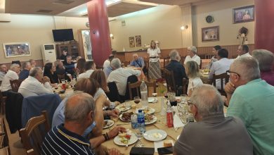 Μια ζεστή φιλική βραδιά με τη Μιλένα Αποστολάκη στην Αγία Παρασκευή JBJBL