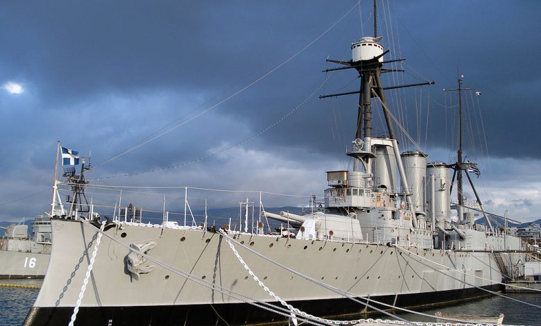 «Γεώργιος Αβέρωφ: Το πλοίο – θρύλος της ελληνικής ναυτικής δύναμης» 1024px Averof Today2