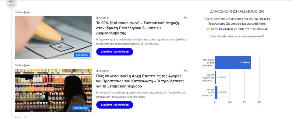 Το 90% ζητά ενιαία φωνή – Συντριπτική στήριξη στην ίδρυση Πανελλήνιου Σωματείου Διαμεσολάβησης Screenshot 2 1